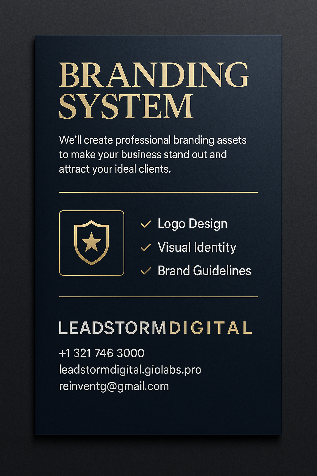 Branding System Brochure